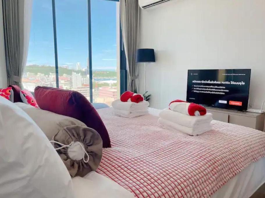 The Edge Central Pattaya Seaview With Infinity Pool & Free Netflix Exterior foto