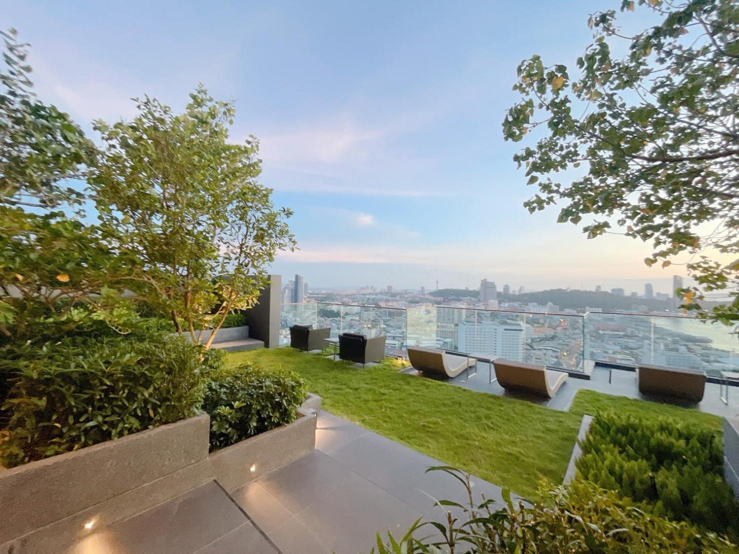 The Edge Central Pattaya Seaview With Infinity Pool & Free Netflix Exterior foto
