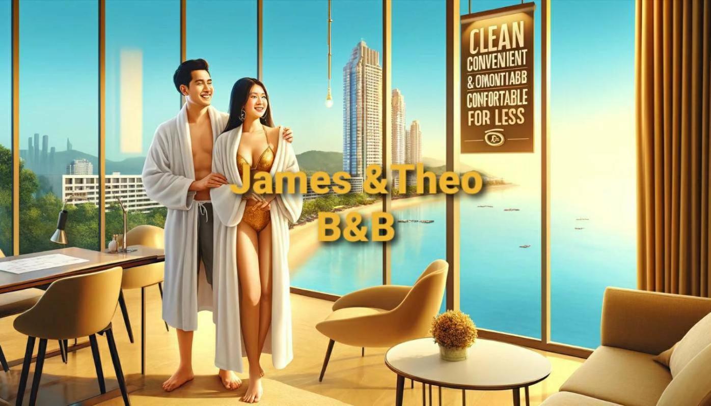 The Edge Central Pattaya Seaview With Infinity Pool & Free Netflix Exterior foto