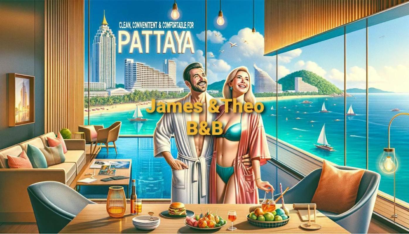 The Edge Central Pattaya Seaview With Infinity Pool & Free Netflix Exterior foto