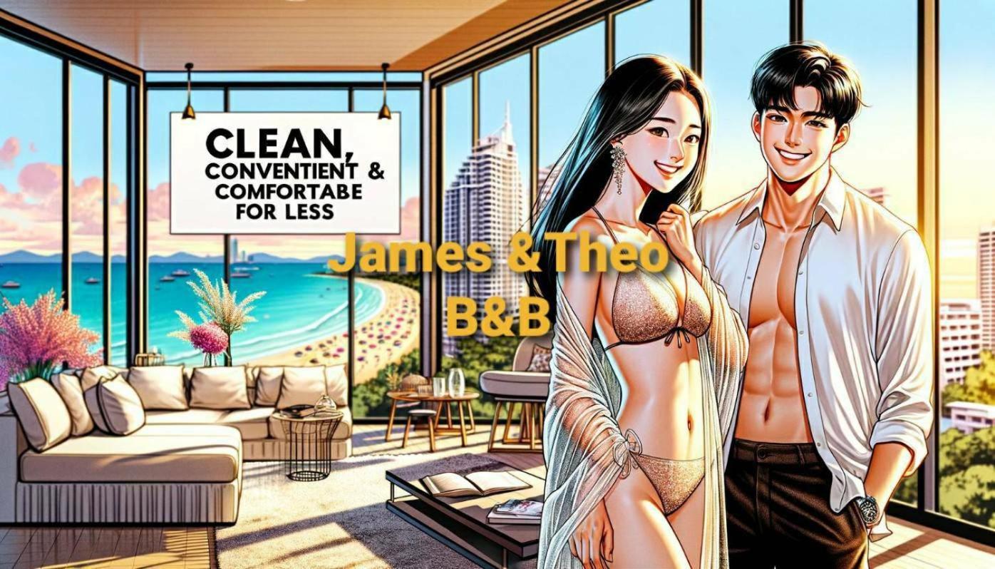 The Edge Central Pattaya Seaview With Infinity Pool & Free Netflix Exterior foto